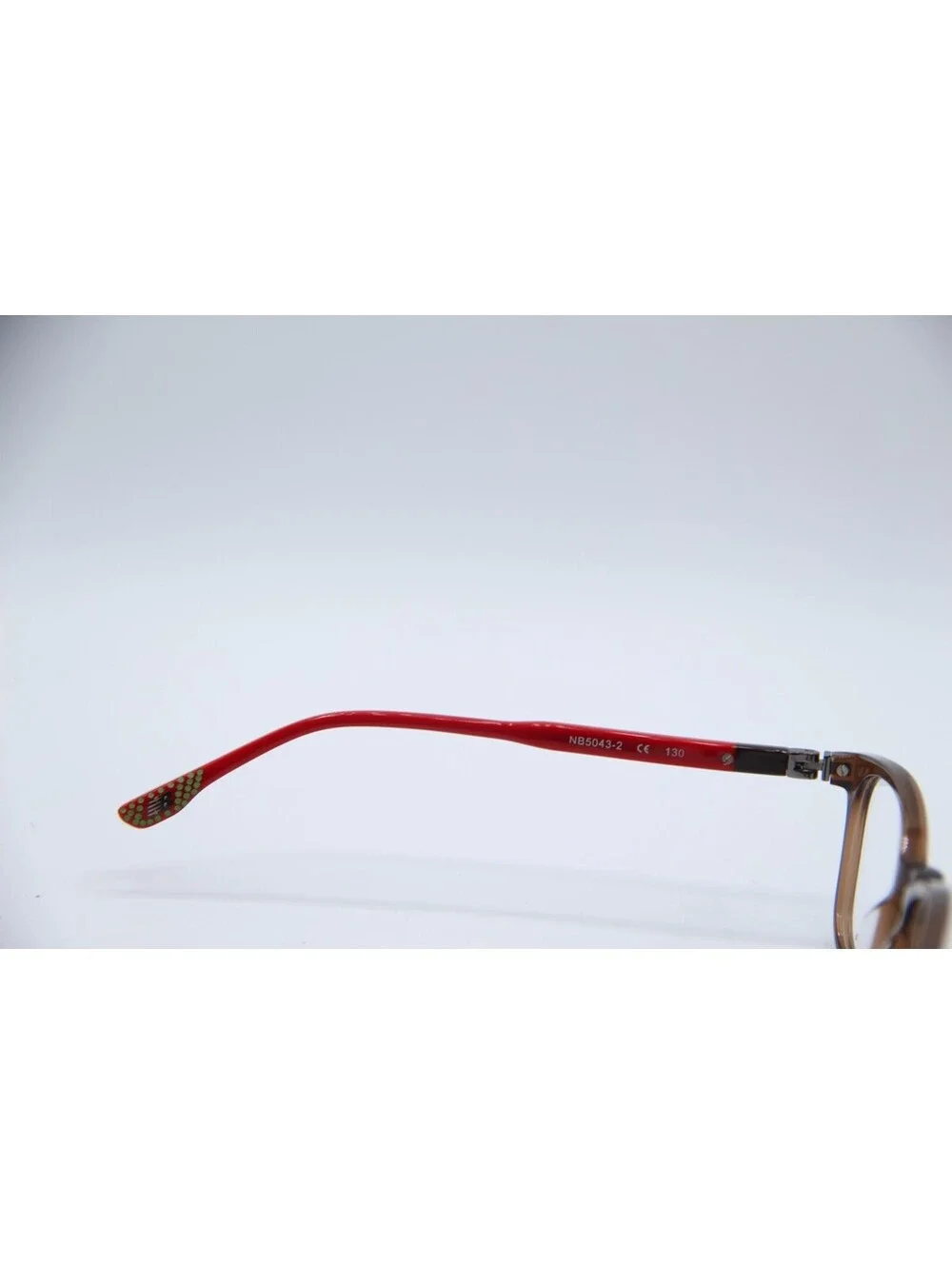 New Balance Nb5043-2 Brown Red Authentic Eyeglasses 46-17